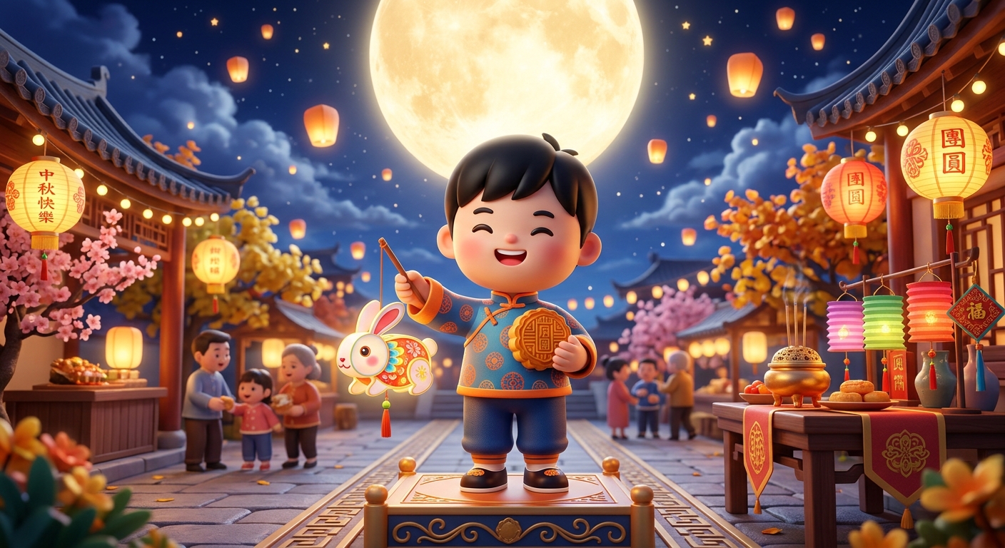 中秋團圓動態圖