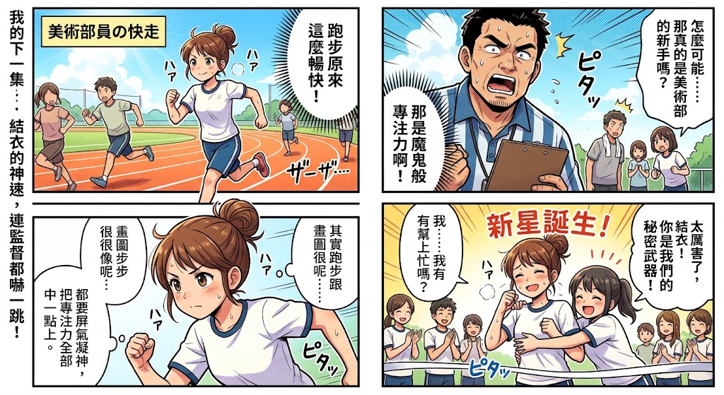 美術社員の快走 漫畫